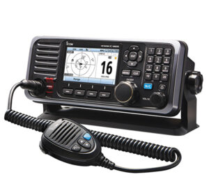 Icom M605 - Bộ Đàm VHF Hàng Hải 25W Tích Hợp AIS Với Kết Nối Micro Phía Sau