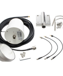 Bộ ăng-ten Scan Thuraya Hàng hải đa hướng thụ động với giá đỡ cột/rail (8m): Giải pháp liên lạc biển bền bỉ và đáng tin cậy