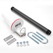 Ăng-ten Thu Sóng Vệ  Cố Định Iridium (Gắn U-bolt, Đầu Nối TNC Female)