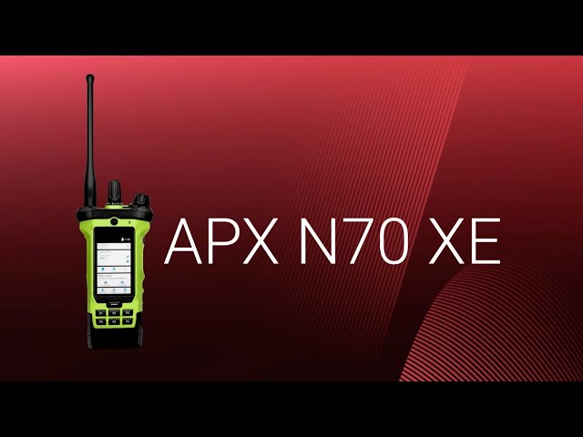 APX N70 XE Single-Band P25 Smart Radio
