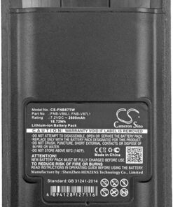 Pin CS-FNB87TW.2 Li-ion 2600mAh Cho Bộ Đàm Vertex Standard VX-820, VX-920 Và VX-600