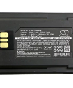 Pin Sạc Model TT-CS-FVX260TW.1 Yaesu