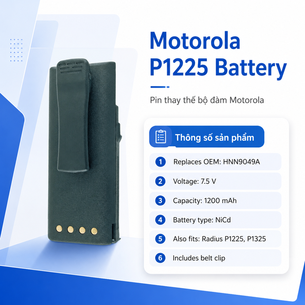 Pin Motorola BP9049-1