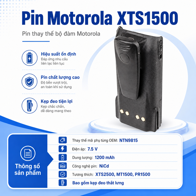 Pin Motorola BP9815-1