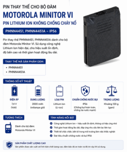 Pin máy nhắn tin Motorola Minitor