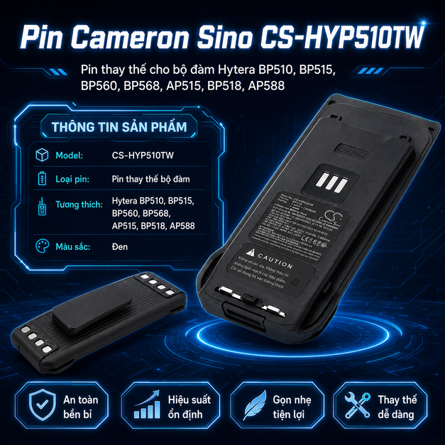 Pin Cameron Sino CS-HYP510TW 