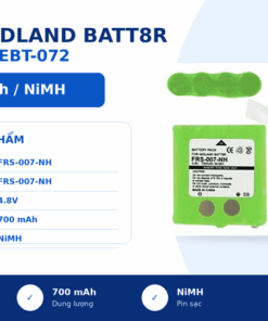 Pin bộ đàm Uniden BP-38/BP-40
