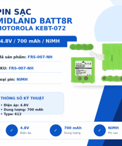 Pin bộ đàm Uniden BP-38/BP-40