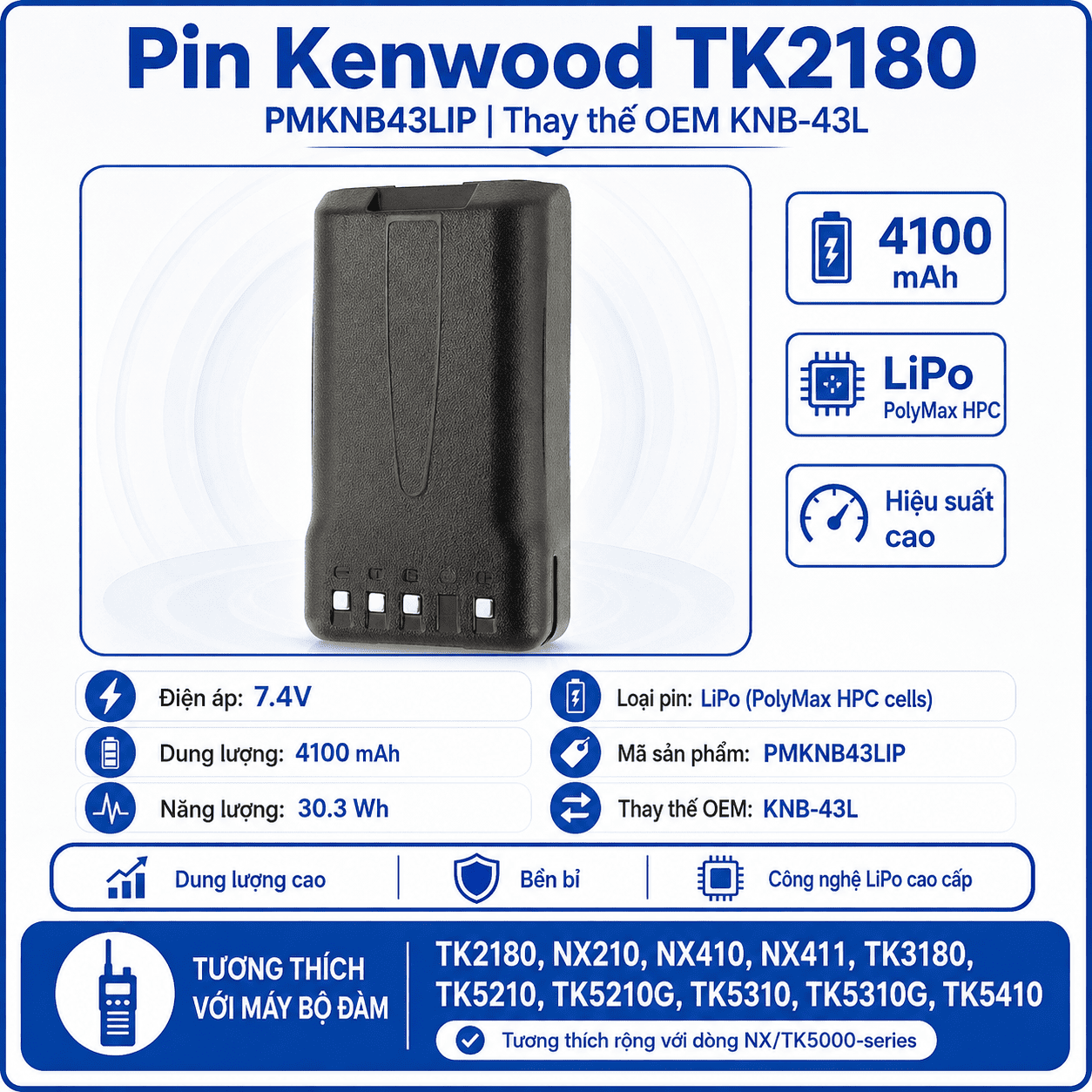 Pin PMKNB43LIP