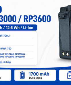 Pin bộ đàm Relm RP3000/