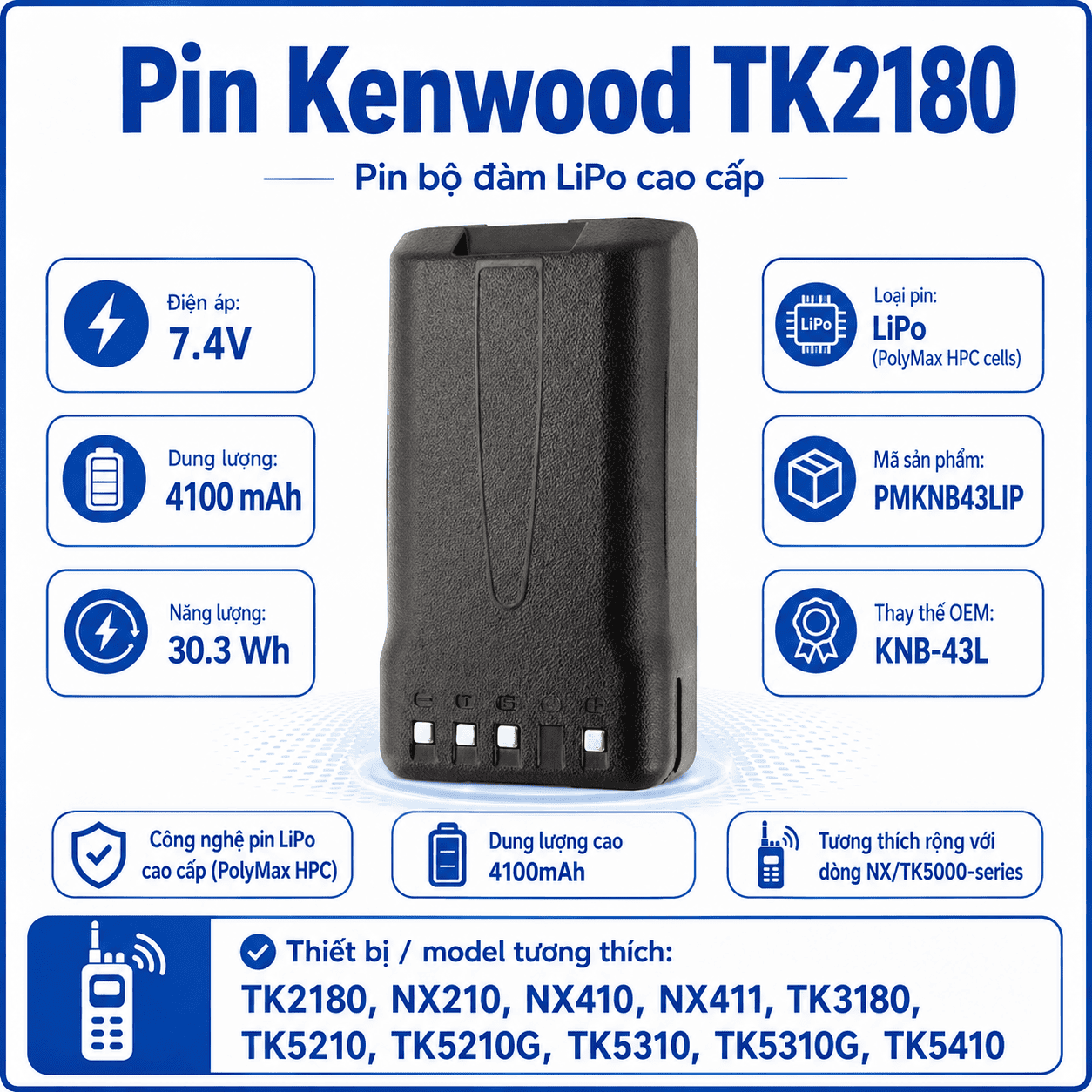 Pin PMKNB43LIP