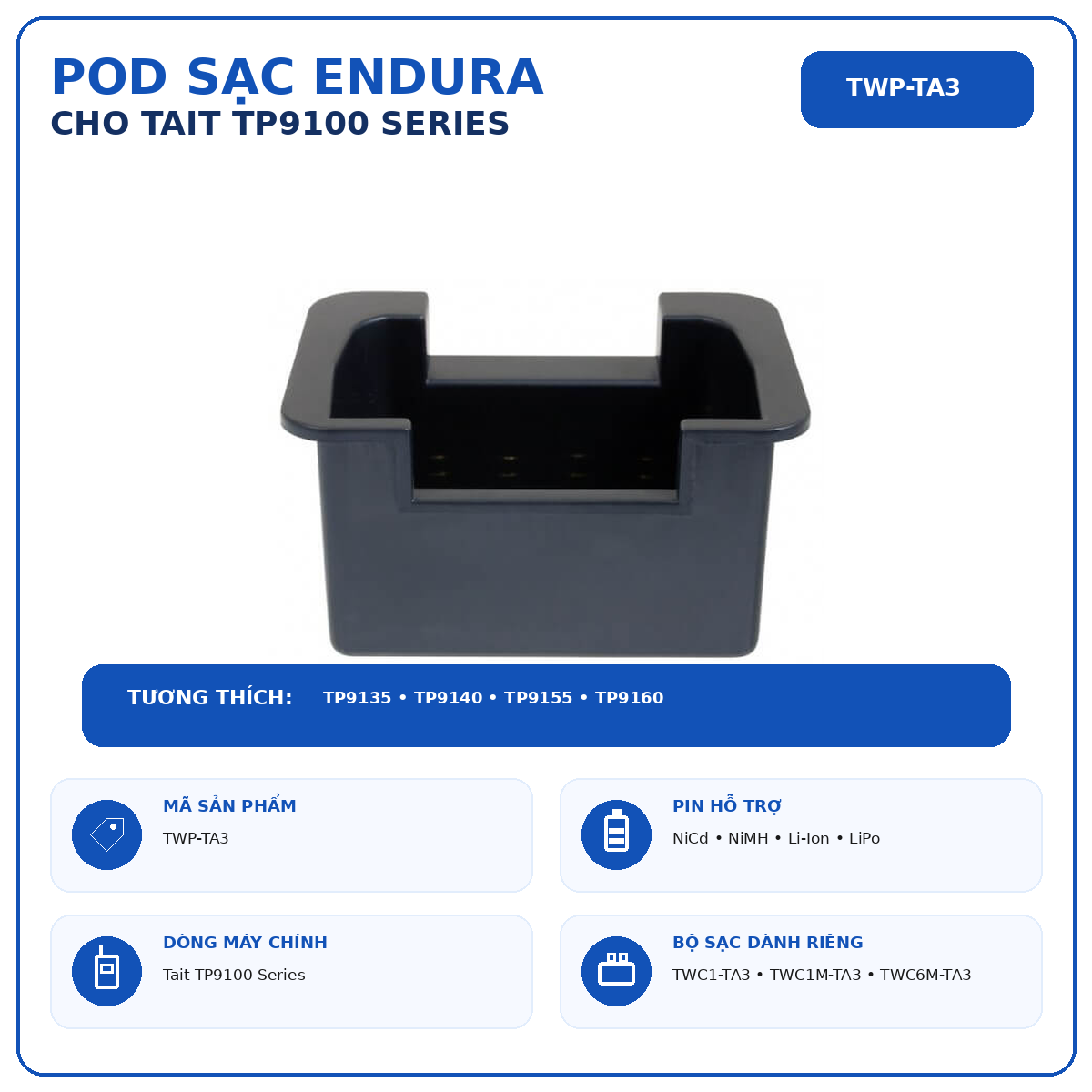 Pod sạc TWP-TA3