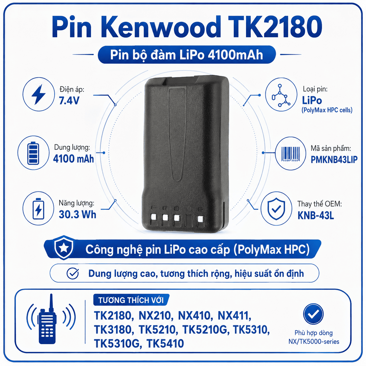 Pin PMKNB43LIP