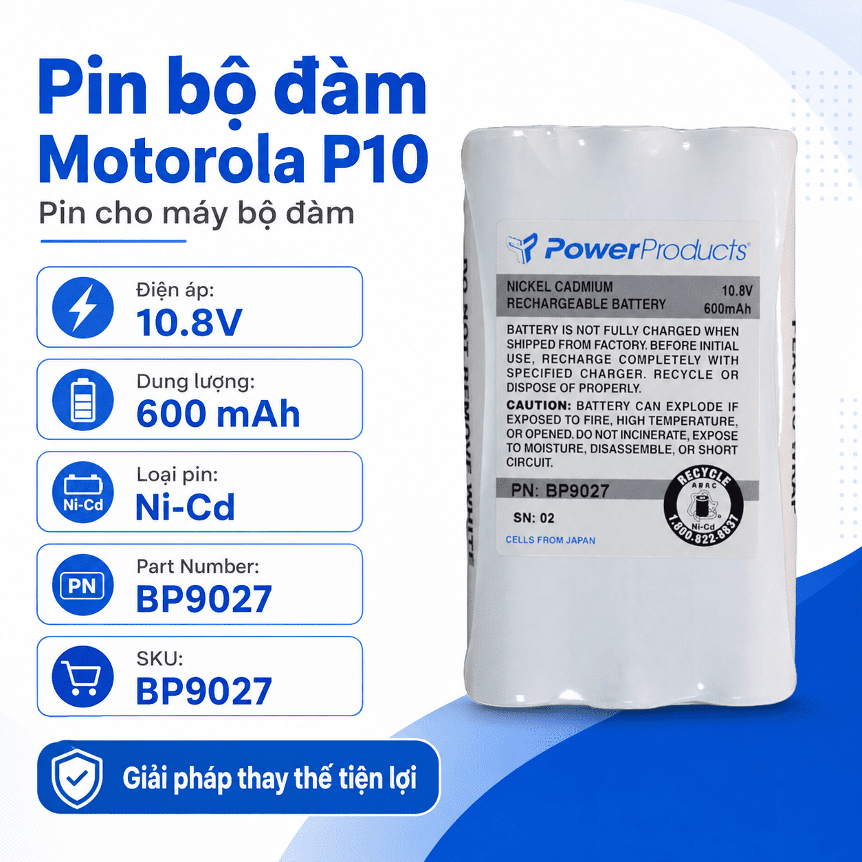 Pin BP9027